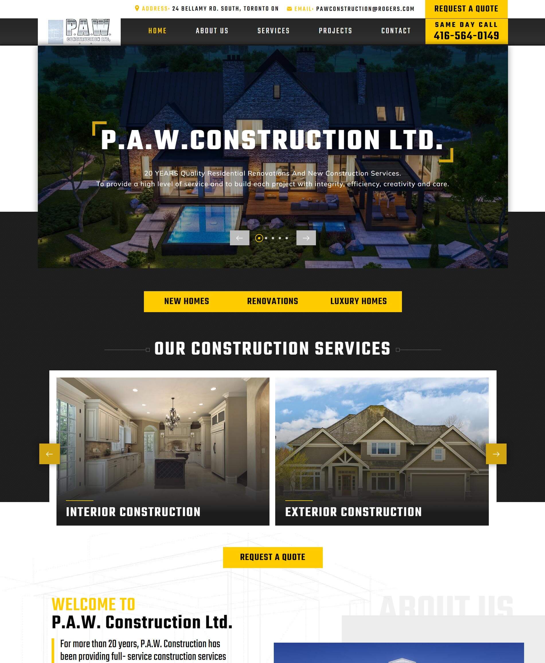 P.A.W. Construction Ltd.